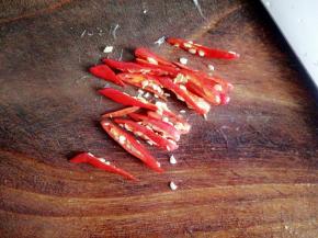 小米椒切丝