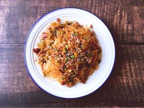 关火装盘撒少许芝麻