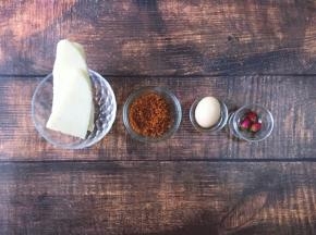 将糍粑，红糖，鸡蛋，玫瑰花准备好