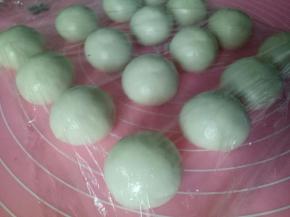 盖保鲜膜松弛20分钟