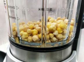 倒入破壁机中。