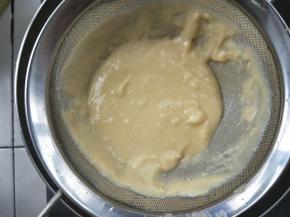 想追求细腻口感的，再用滤网筛一下。