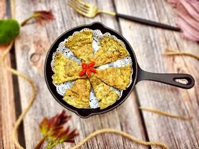 装盘，椿芽独特的香味和鹅蛋的碰撞简直是太绝，赶快趁热吃吧