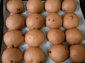 发酵至两倍大即可。