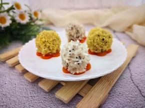 糯米晶莹透亮，宝宝吃饭自然倍儿香！