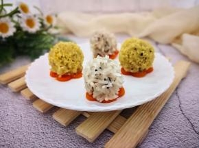 糯米晶莹透亮，宝宝吃饭自然倍儿香！