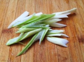 大葱切块