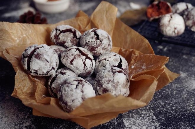 香草巧克力雪球