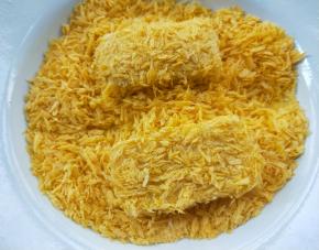 再均匀裹上面包糠。