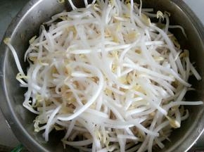 洗净控干的豆芽一份
