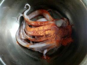 鱿鱼须也撒上料