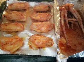 烤十分钟的时候把它们翻个面