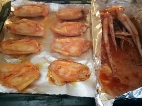 烤十分钟的时候把它们翻个面