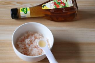 加入1小勺冠利苹果醋；