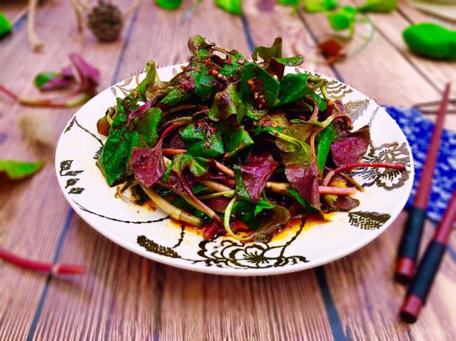 野菜凉拌折耳根（叶）