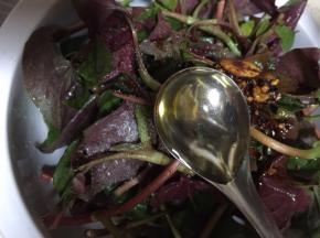 加入一勺葵花油
