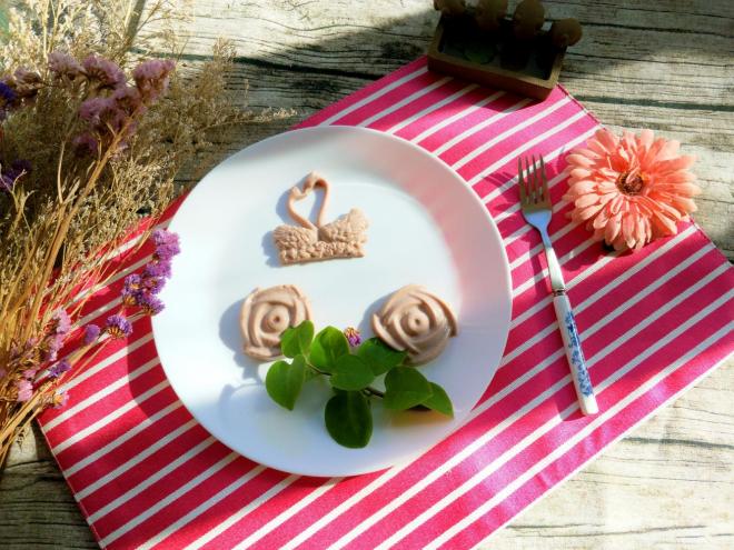 巧克力天鹅布丁