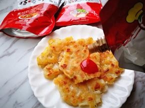 7.	装盘，再淋上咕咾汁或是自己喜欢的酱汁，当然直接吃味道也是非常好的.