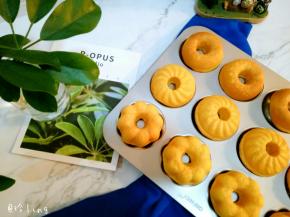 好吃的南瓜甜甜圈面包