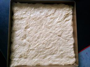 放入不粘烤盘，表面用叉子插孔