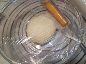 用保鲜膜密封后进行一发。