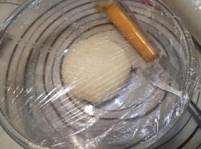 用保鲜膜密封后进行一发。