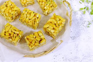 非常的香酥，比外面购买的沙琪玛都好吃多了。