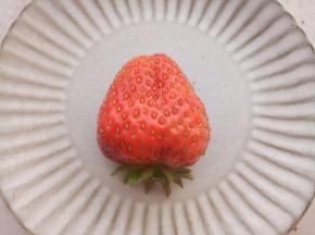 取一颗草莓。