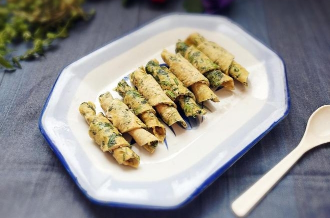 荠菜早餐卷