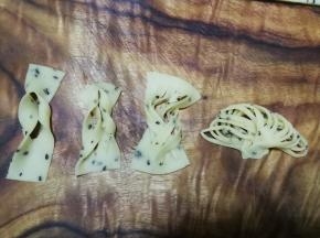 四种麻叶整形方法做出来的样子