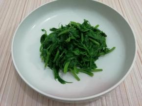 然后捞出沥干水份