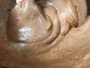 从下往上翻拌不可划圈哦