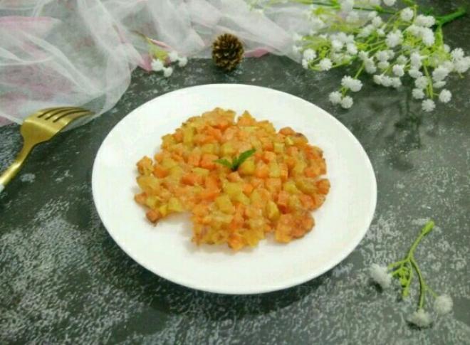 香甜红薯饼