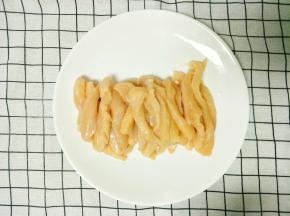 切成细长条