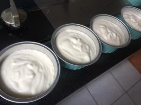 分装在模具内，这样每次拿一罐吃起来方便，懒人啊！