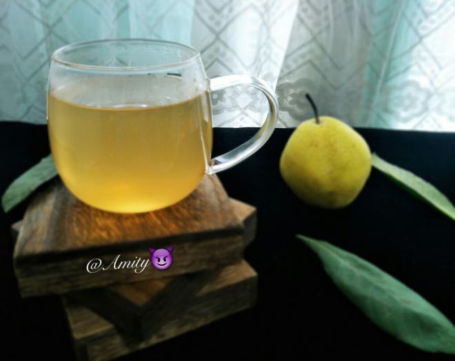 枇杷叶冰糖雪梨水