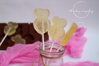 双爱心的造型，要多甜有多甜～哈哈！