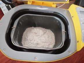 放入面包机和面一个程序