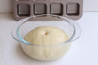 发酵了25分钟就够了，发酵至2倍大戳洞不回缩。