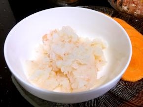 南极磷虾自然解冻。