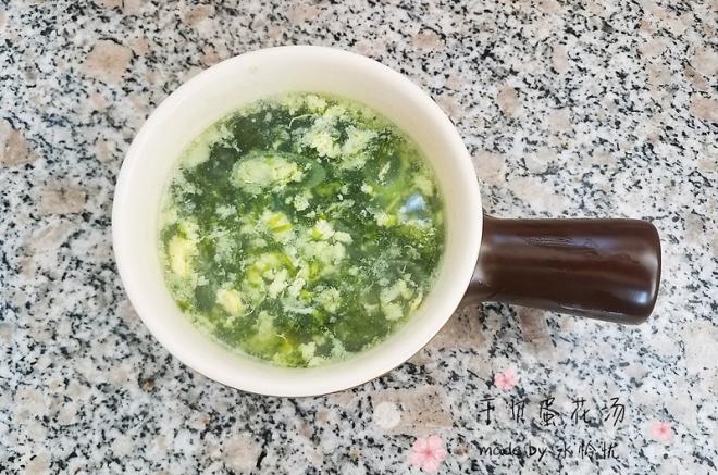 干贝蛋花汤