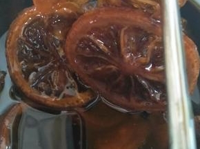 看看这柠檬片，不错吧。