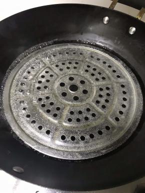 大火烧开水后，起鱼眼泡后，下香菇