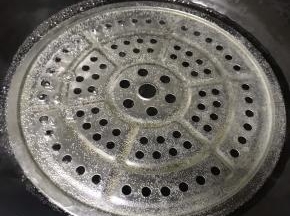 大火烧开水后，起鱼眼泡后，下香菇
