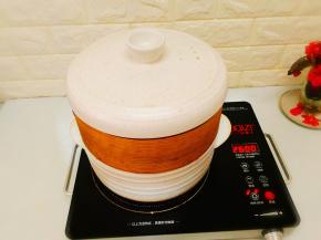 水开后转中小火蒸60分钟