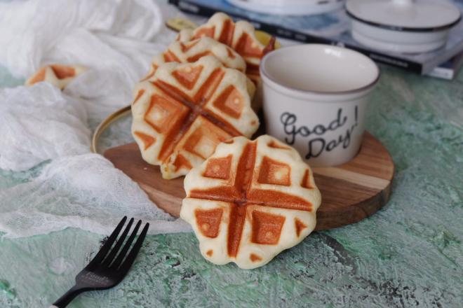 肉松华夫饼（酵母版）