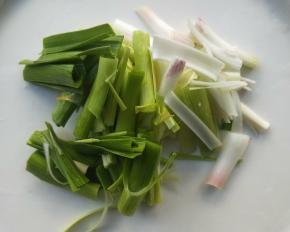 蒜苗。