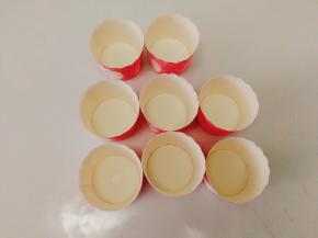 取出纸杯，这个方子可以做8个