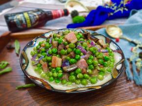 腊味中有青豆的清甜老人小孩都爱吃