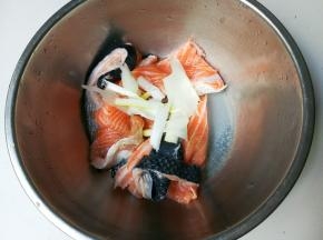 放入大葱